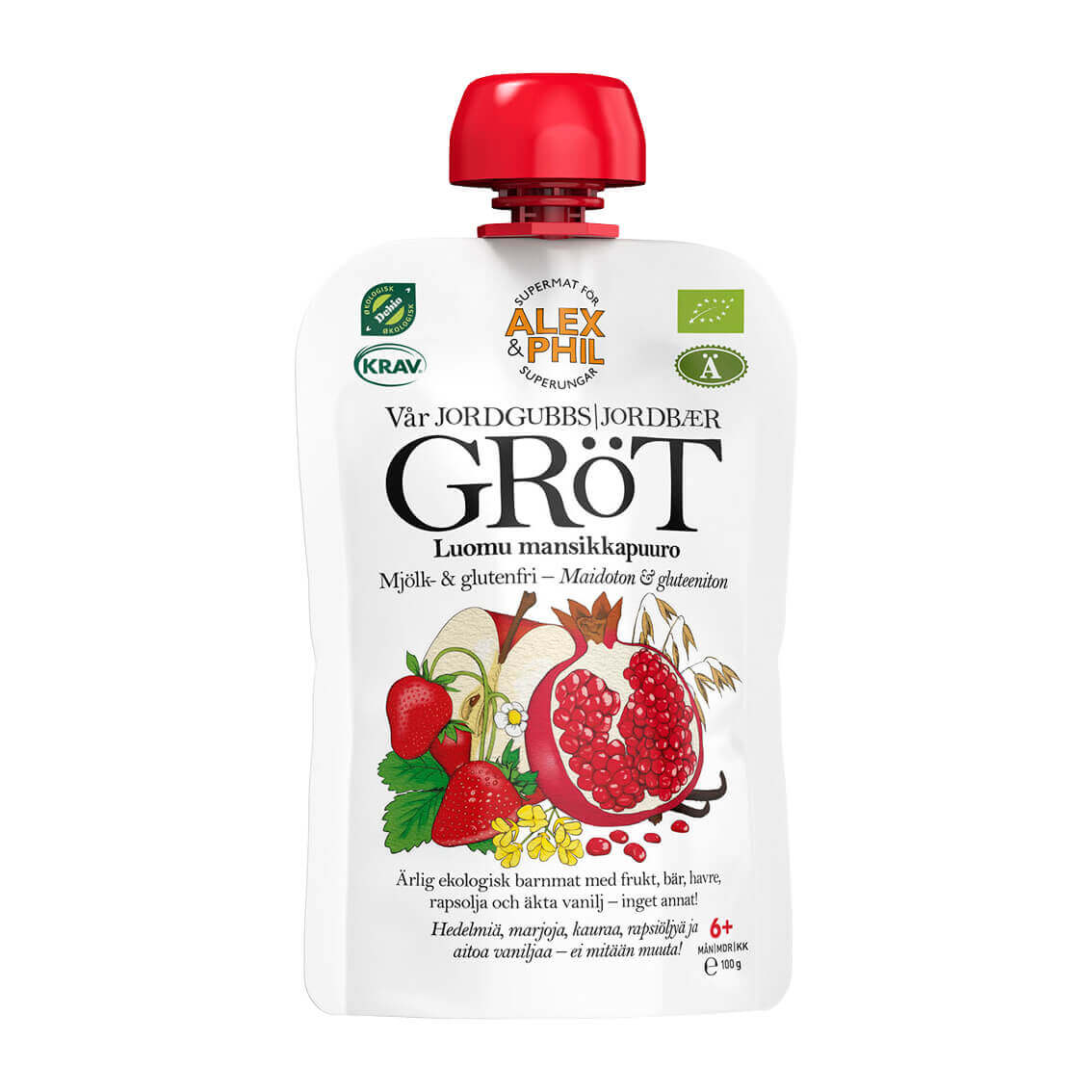 Jordgubbsgröt (5-pack)