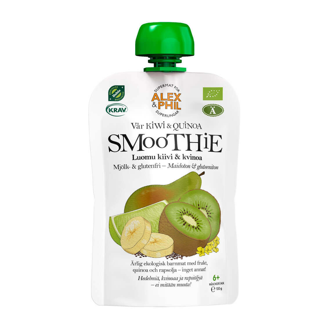 Kiwi- & quinoasmoothie (5-pack)