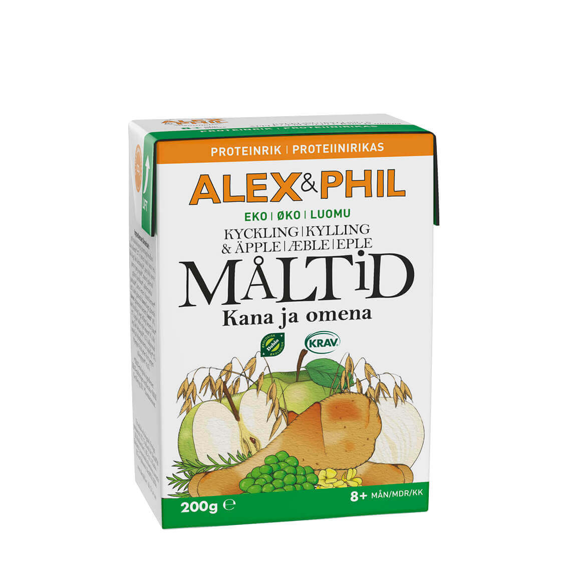 Kyckling & äpplemåltid (10-pack, kort datum)