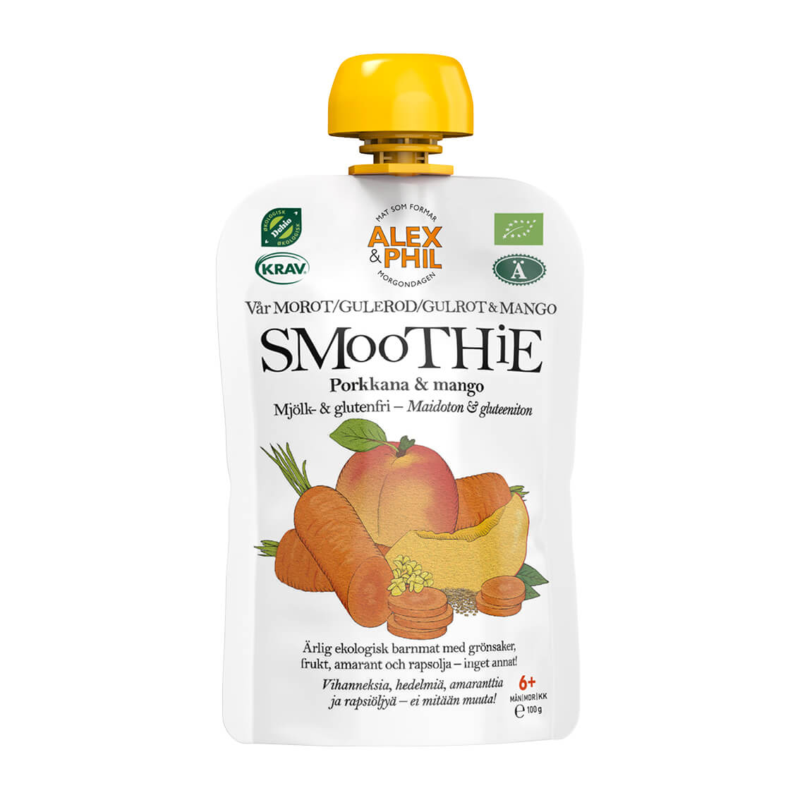Carrot & mango smoothie (5-pack)